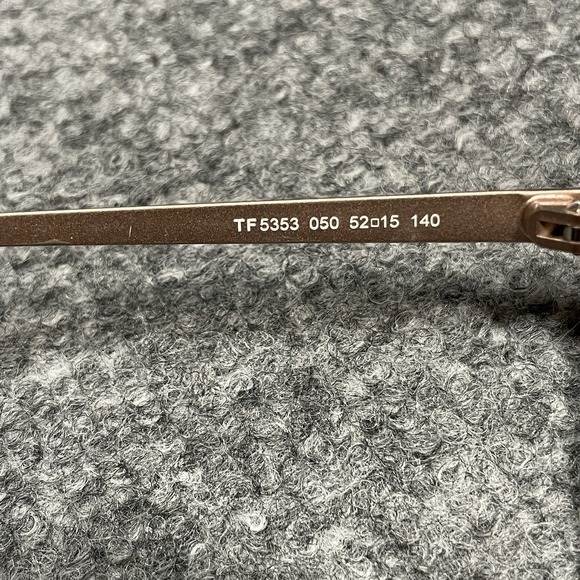 Tom Ford Eyeglass Frames  TF5353-050 52-15-140 Made in‎ Italy - Picture 6 of 11